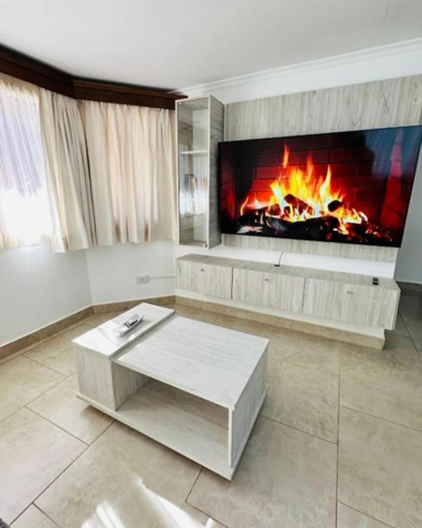 TV/trung tâm giải trí tại Cauquen Alojamientos