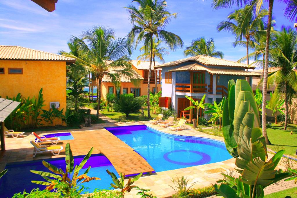 Bazén v ubytování Residence Pé na Areia nebo v jeho okolí