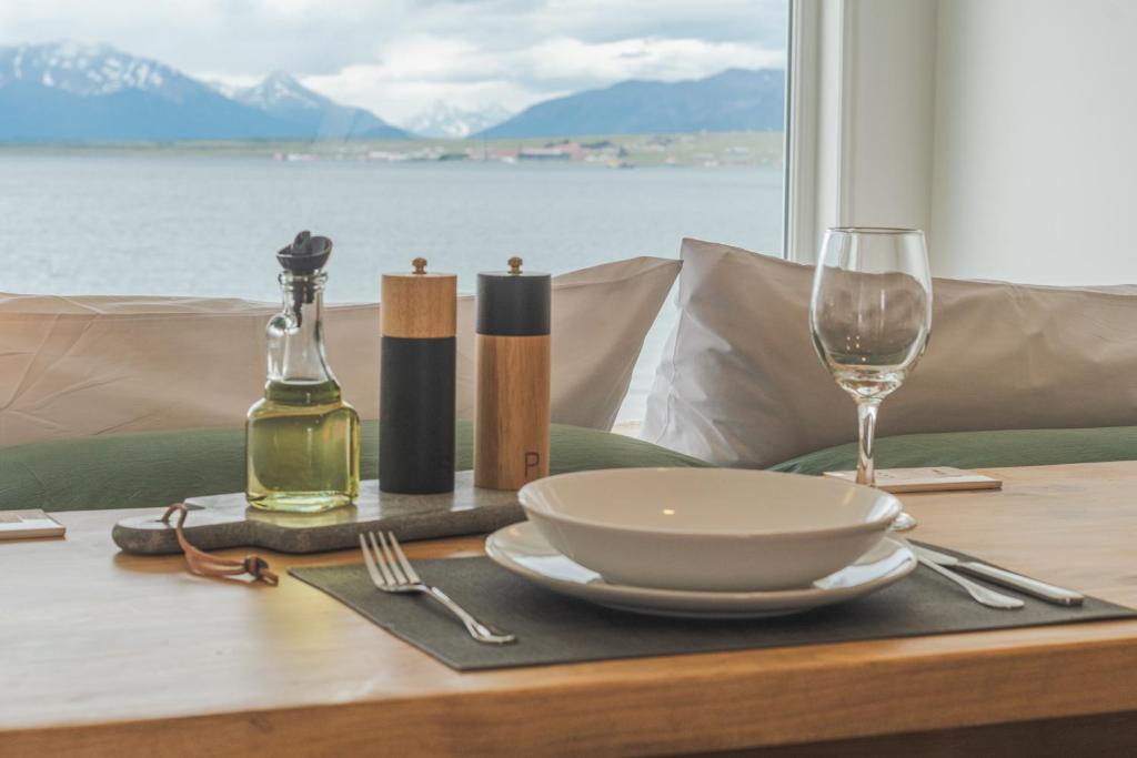 Příroda nedaleko kapslového hotelu