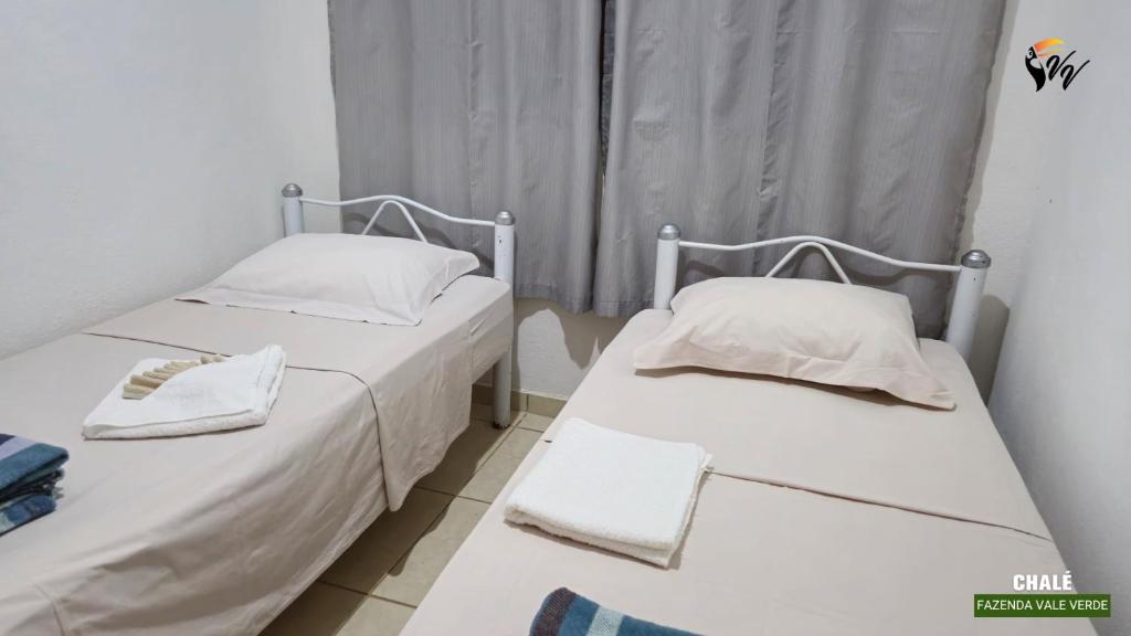 Postel nebo postele na pokoji v ubytování Pousada Fazenda Vale Verde