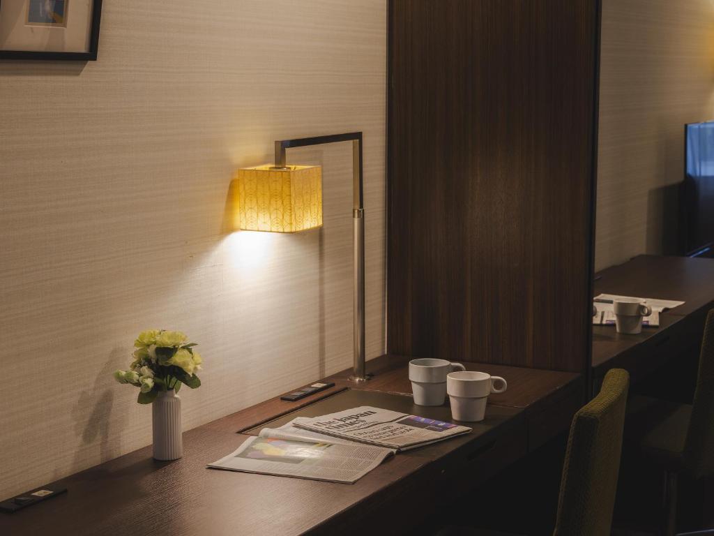 TV a/nebo společenská místnost v ubytování Hotel Gracery Tokyo Tamachi