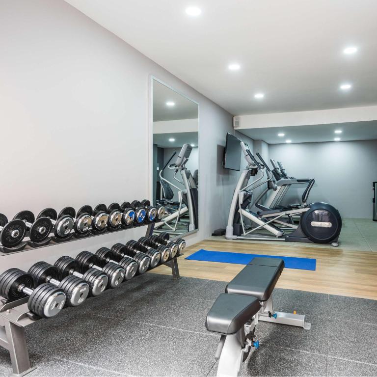 Fitness centrum a/nebo fitness zařízení v ubytování Doubletree By Hilton Bogota Calle 100,Co