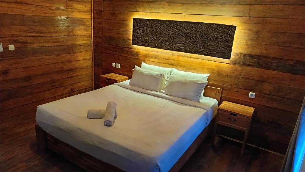 Postel nebo postele na pokoji v ubytování Villa Nusa Summerville