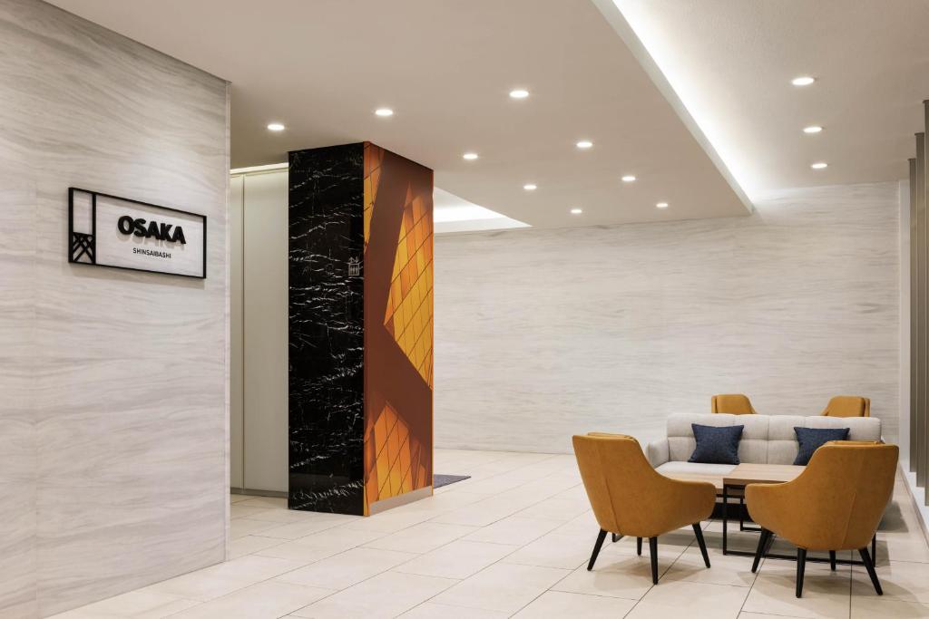 Posezení v ubytování Four Points Flex by Sheraton Osaka Shinsaibashi