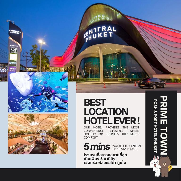 PRIME TOWN - Posh & Port Hotel PHUKET - Resim 8