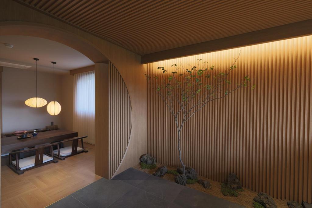 Koupelna v ubytování Mandeok Denbasta Ryokan