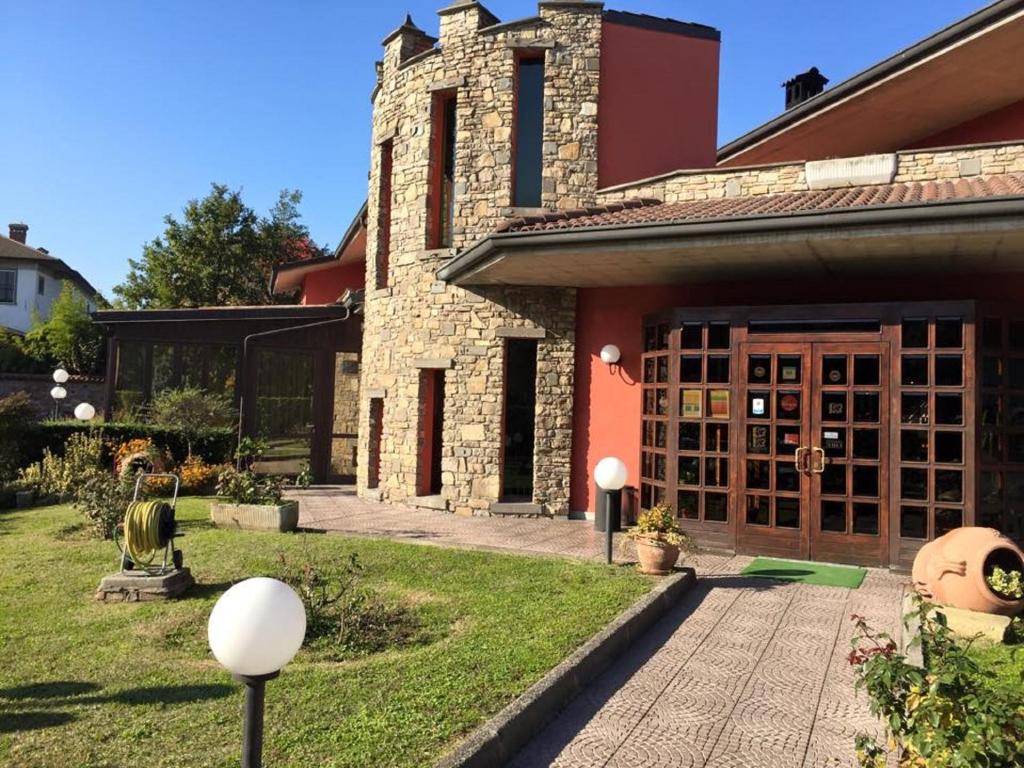 Zahrada ubytování Il Leone D'Oro