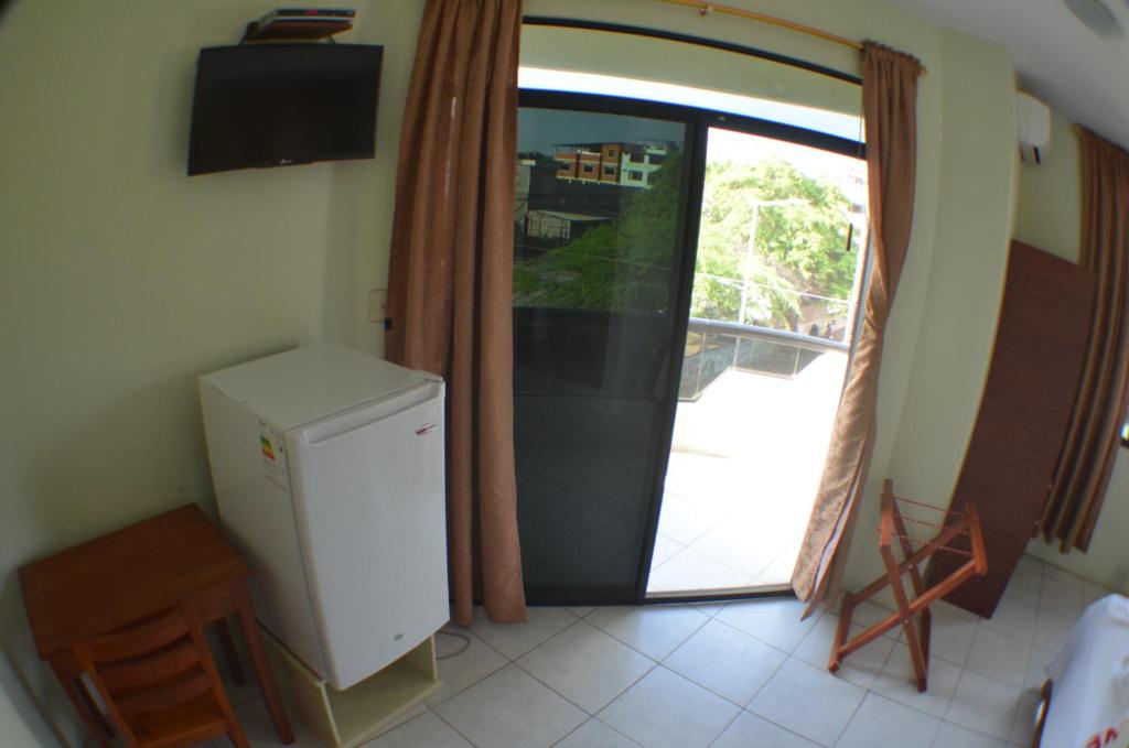 Kuchyň nebo kuchyňský kout v ubytování Hostal Andry