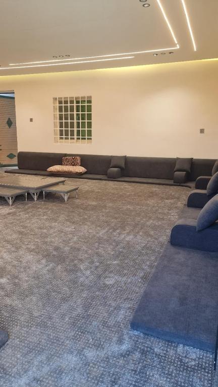 Posezení v ubytování Al Moltaqua Chalet