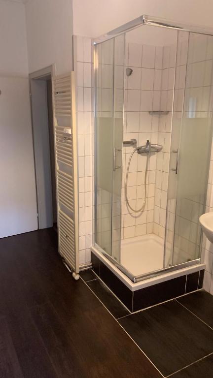 Koupelna v ubytování Wasserturm Hotel Mannheim