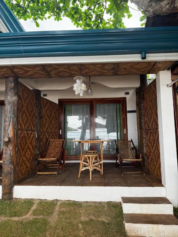 Patio nebo venkovní prostory v ubytování Hydrogen Beach Bar and Resort