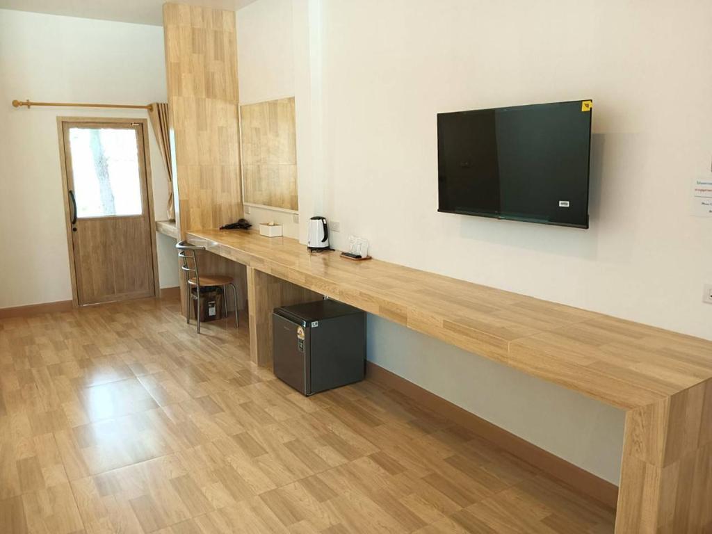 Kuchyň nebo kuchyňský kout v ubytování Three Bays Resort