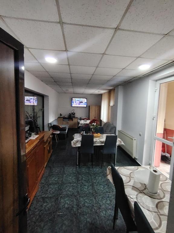 TV a/nebo společenská místnost v ubytování Casa Rosa