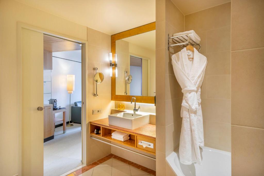 Koupelna v ubytování Meliá Berlin