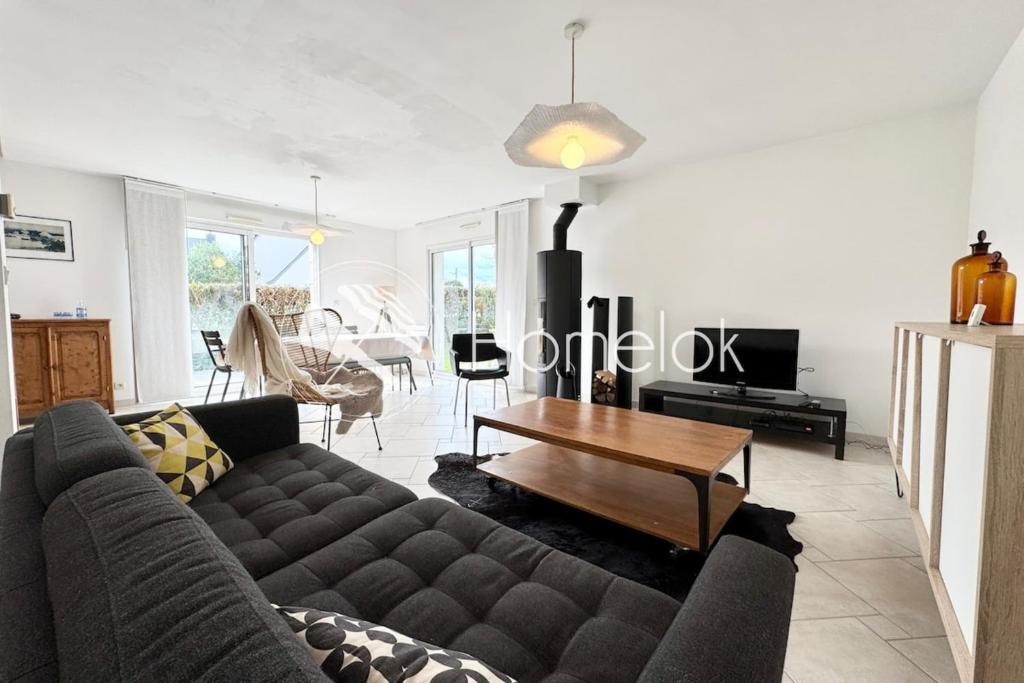 Photo de la galerie de l'établissement Maison de vacances tout confort 50m de la mer, à Ploemeur