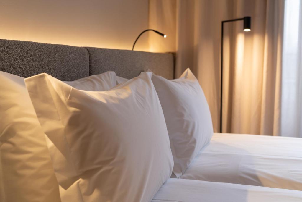 Postel nebo postele na pokoji v ubytování Templo Hotel & SPA