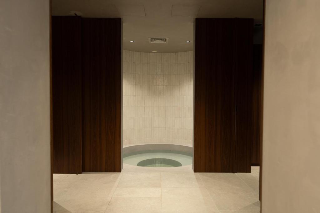 Koupelna v ubytování Templo Hotel & SPA