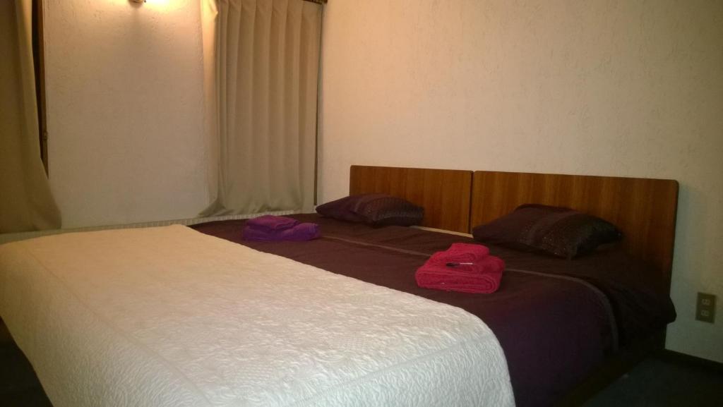Postel nebo postele na pokoji v ubytování Chalet Myoko