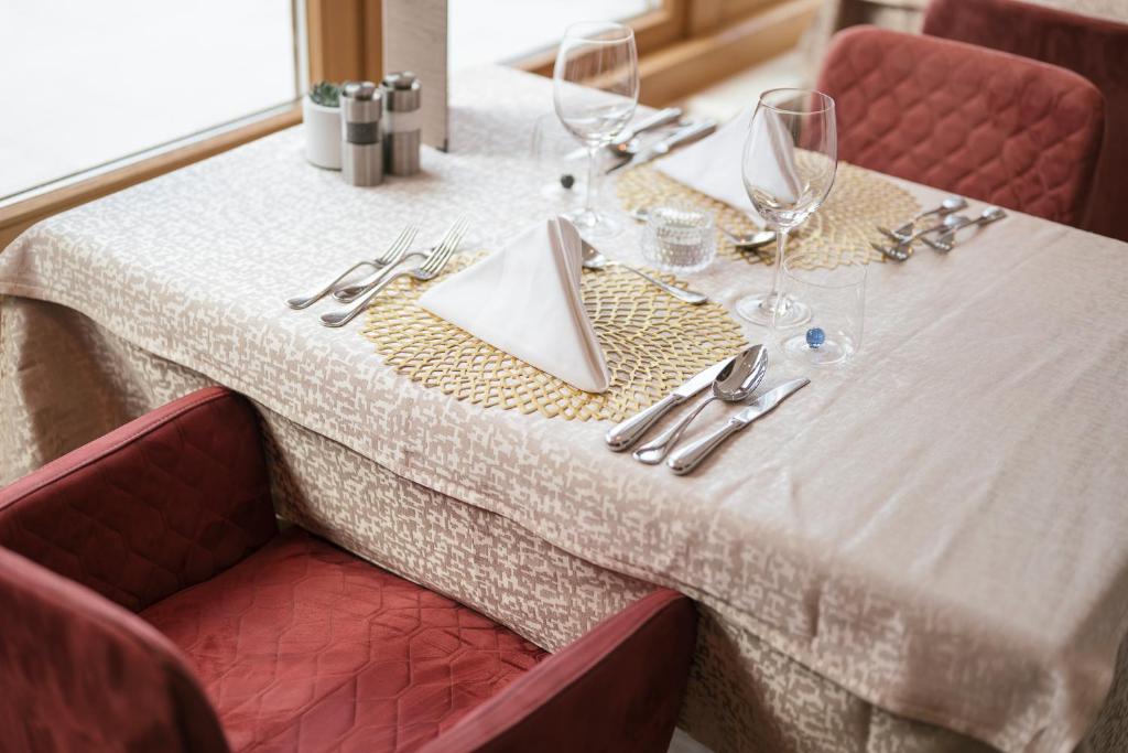 Posezení v ubytování Hotel Lärchenhof