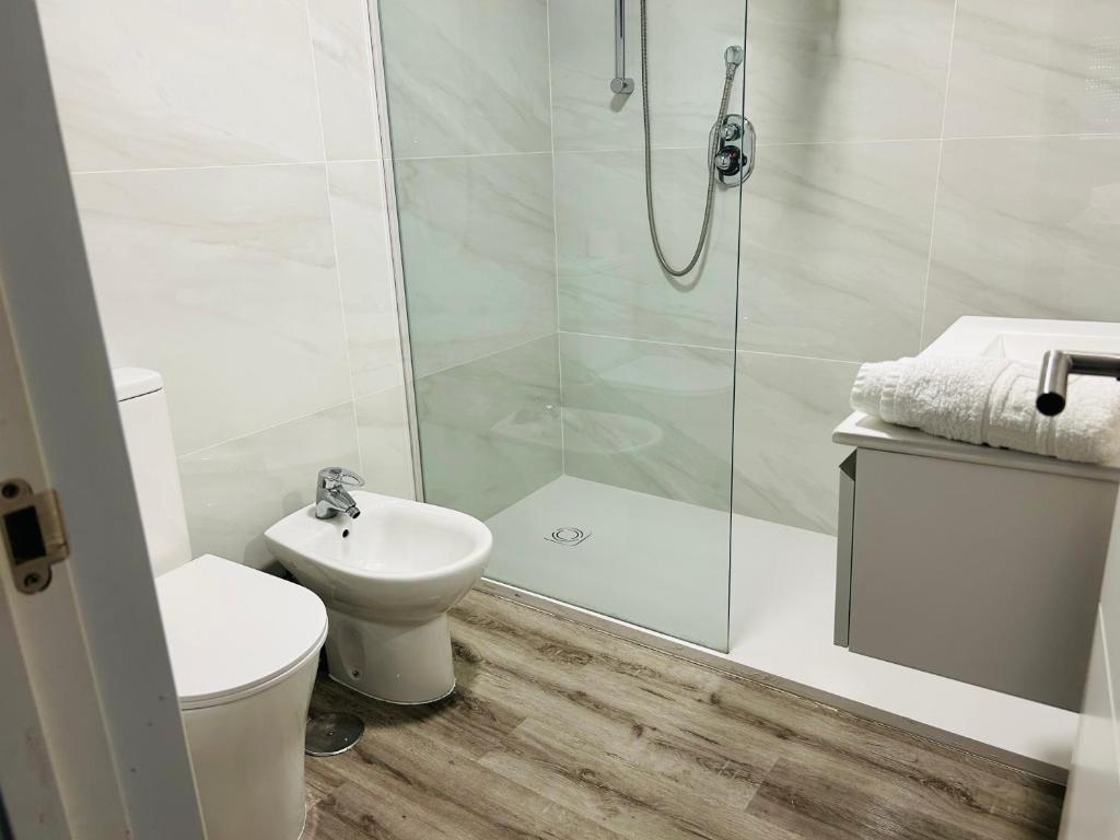 Kúpeľňa v ubytovaní Malagueta Beach Premium