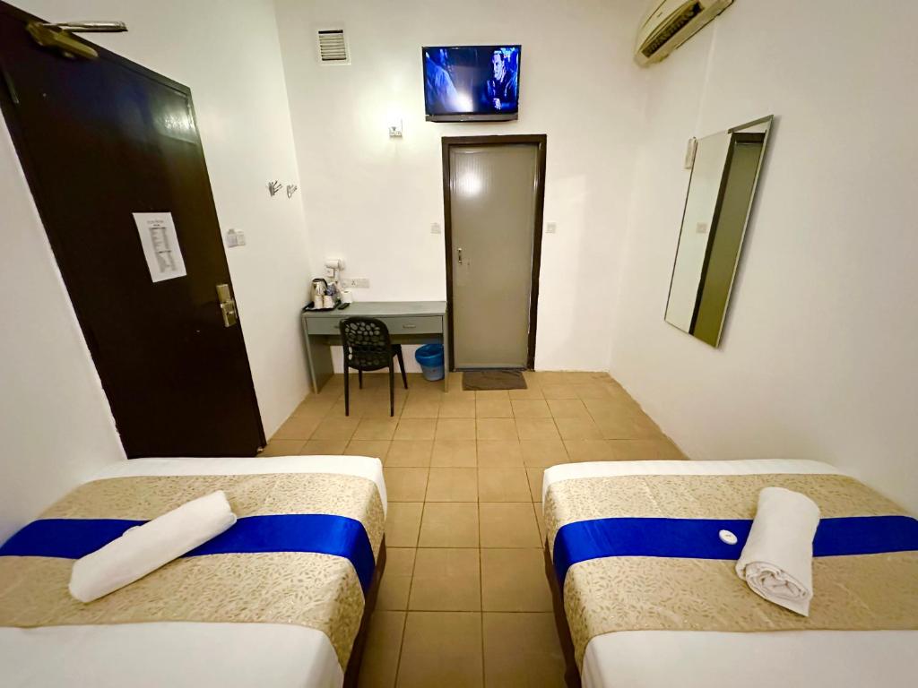 Postel nebo postele na pokoji v ubytování Park Hotel