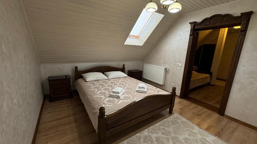Postel nebo postele na pokoji v ubytování Continental SPA Resort