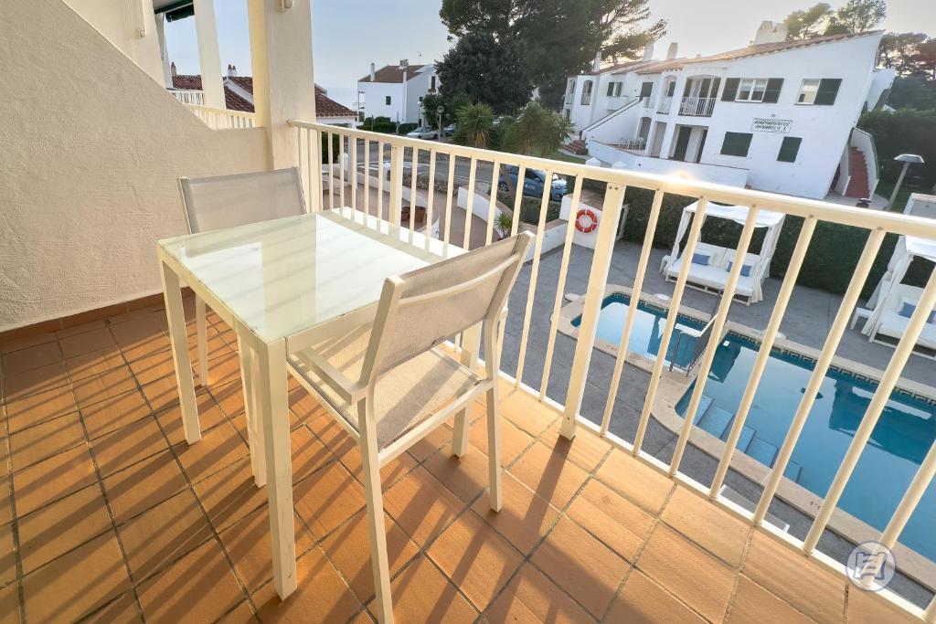 Balkón nebo terasa v ubytování Apartamentos Annabel's II