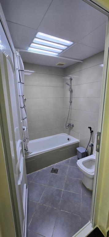 Koupelna v ubytování Olaando Hostel