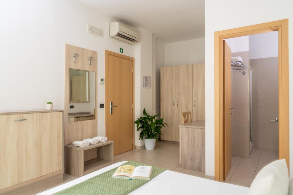 Koupelna v ubytování Park Hotel & Dependance con Spiaggia