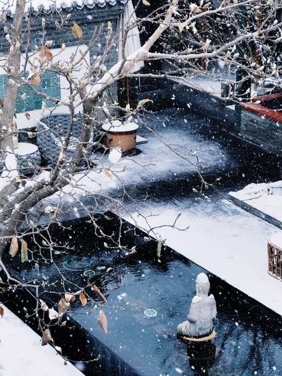 Hotel Cote Cour Deductive Beijing - Quadrangle close to Tiananmen Square & Forbidden City & Nanluoguxiang, Walk to Wangfujing, English speaking, Free WiFi, Free Laundry, Free Wonton & Noodles with Tour ticket service, Free selfies with ancient costume v zimě