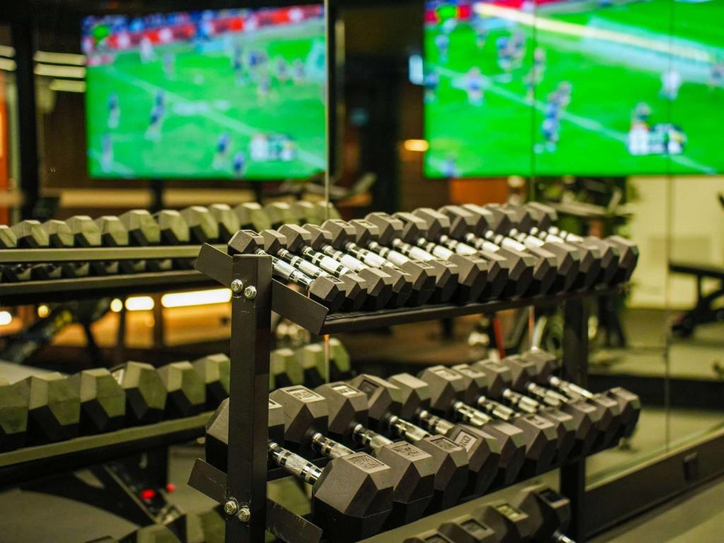 Fitness centrum a/nebo fitness zařízení v ubytování Peppers Gladstone