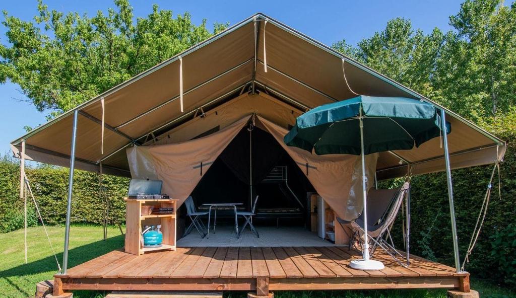 Zahrada ubytování Camping Onlycamp L'Argenté