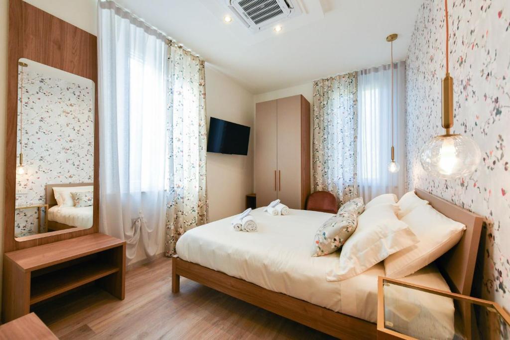 Postel nebo postele na pokoji v ubytování Villa Sofia