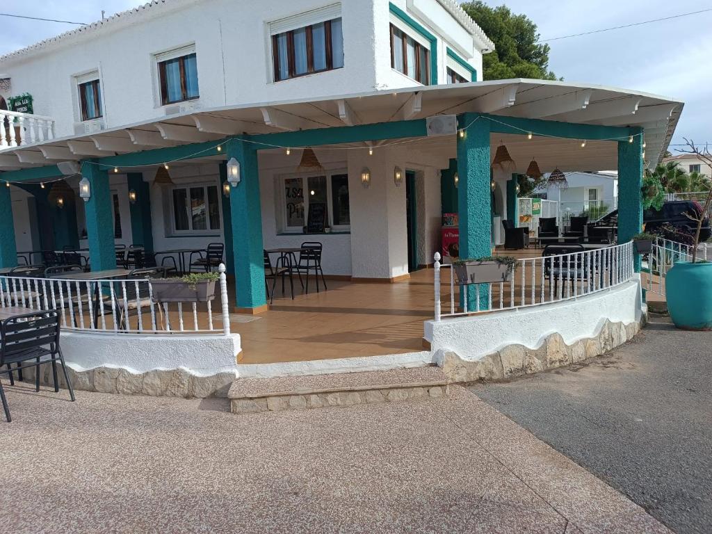 Budova, kde se bed and breakfast nachází