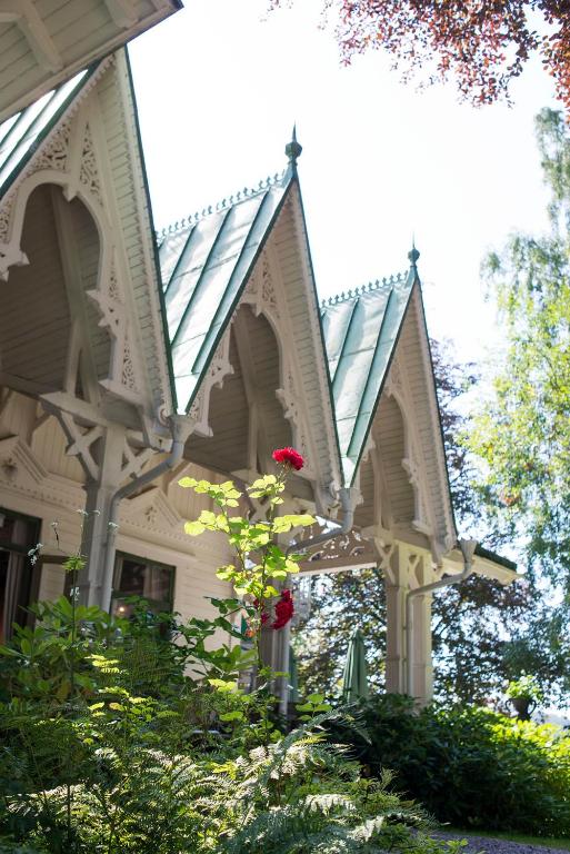 Zahrada ubytování Villa Sjötorp