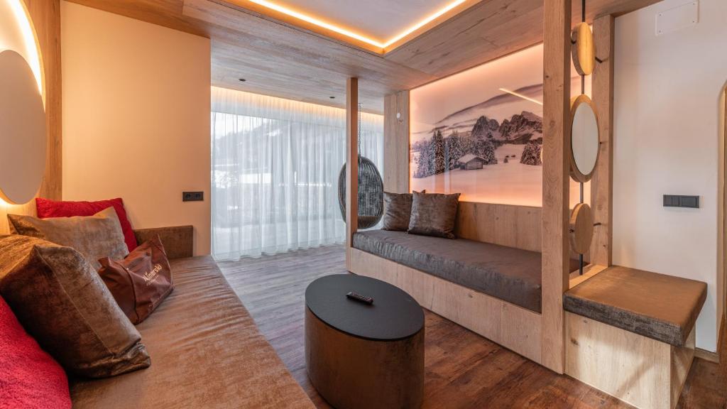 Posezení v ubytování Hotel Interski