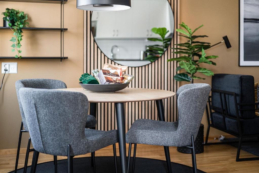 Posezení v ubytování Guestly Homes - Elite Business Suite