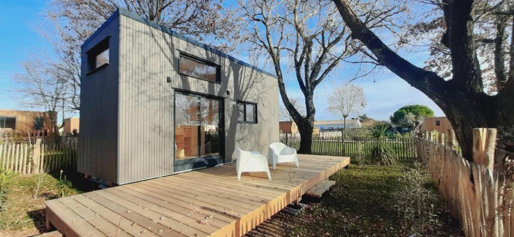 Zahrada ubytování Tiny house