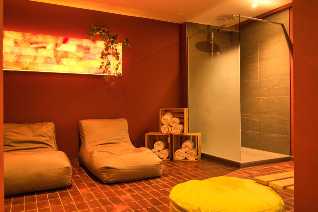 Posezení v ubytování Hotel Jungfrau