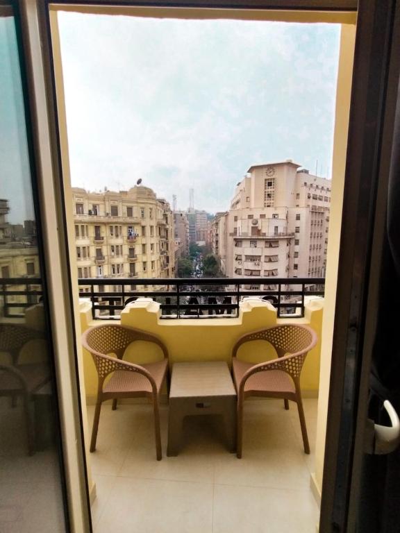 Balkón nebo terasa v ubytování Sama hotel