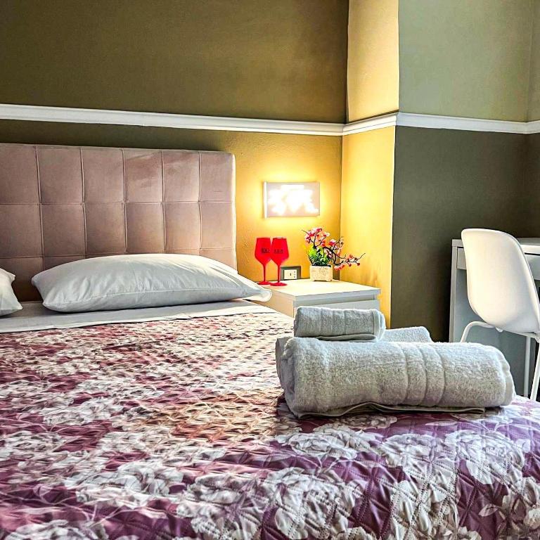 Krevet ili kreveti u jedinici u okviru objekta Camelia Room