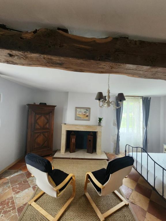 Auberge des Pensées - Deluxe Tweepersoonskamer (2 Volwassenen + 1 Kind)