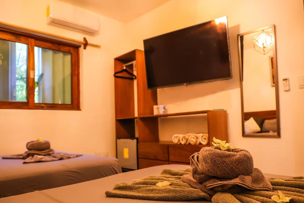 Casa Ak’ab’al Bacalar - Chambre Triple De Luxe