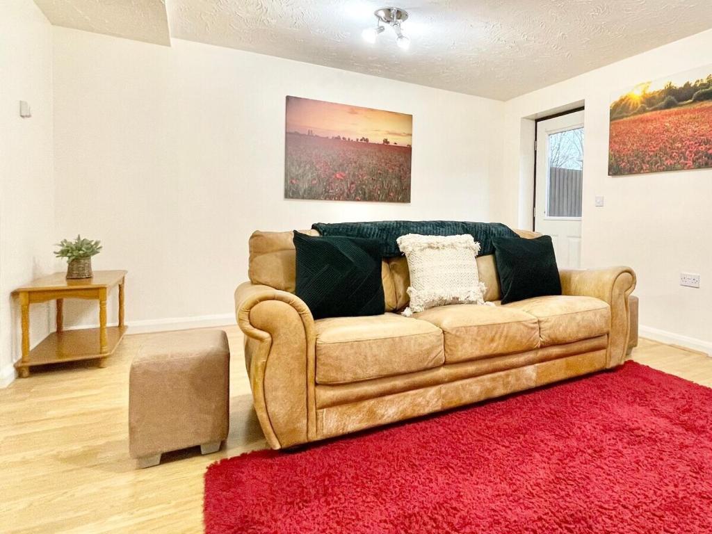 Posezení v ubytování Stay in a lovely home in Kent great for contractor stays