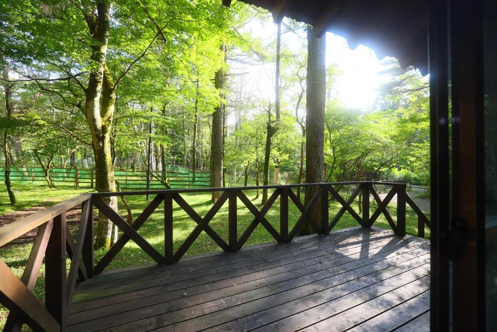 Zahrada ubytování Village Kagetsuen