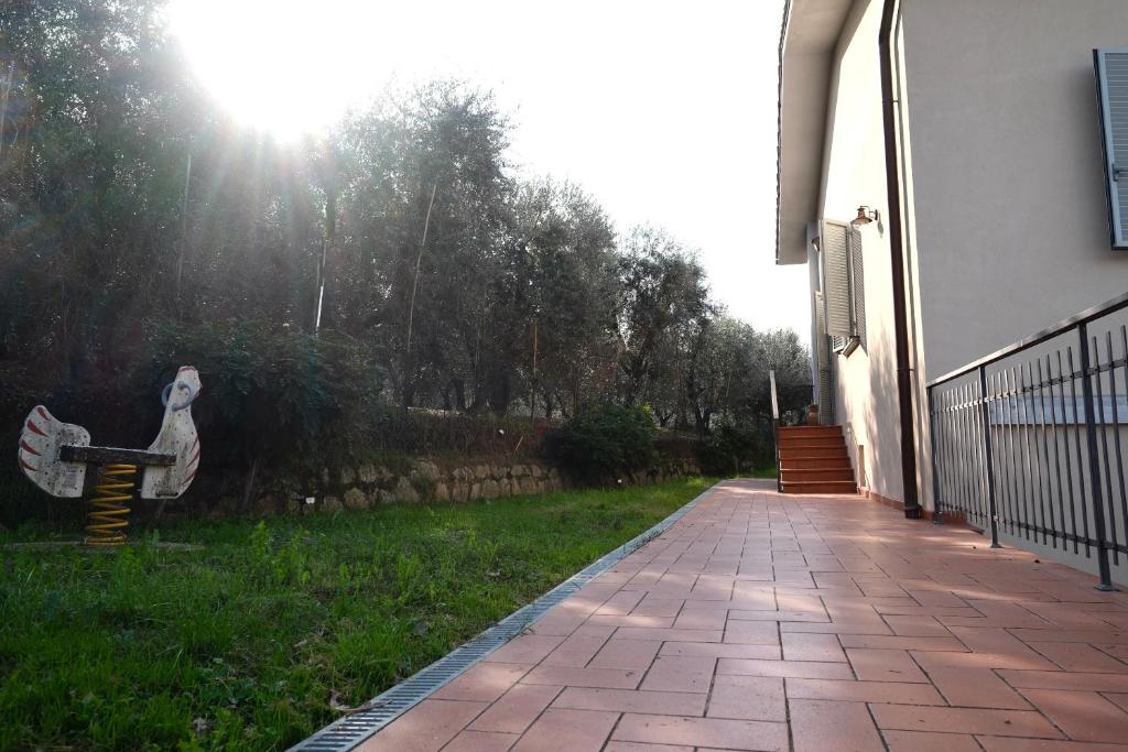 Vonkajšia záhrada v ubytovaní B&B Orsobigio