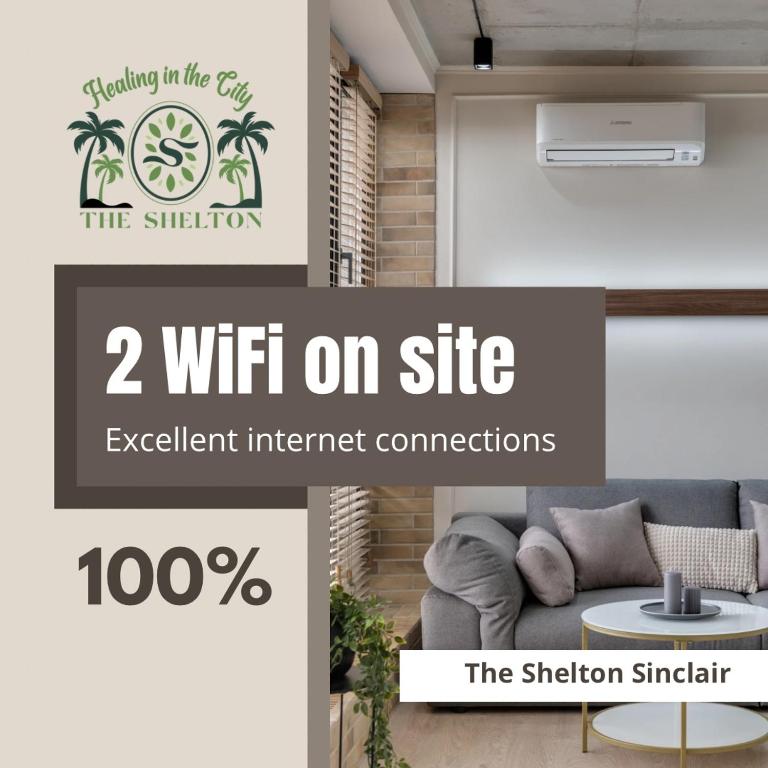 Certifikát, hodnocení, plakát nebo jiný dokument vystavený v ubytování The Shelton - Sinclair