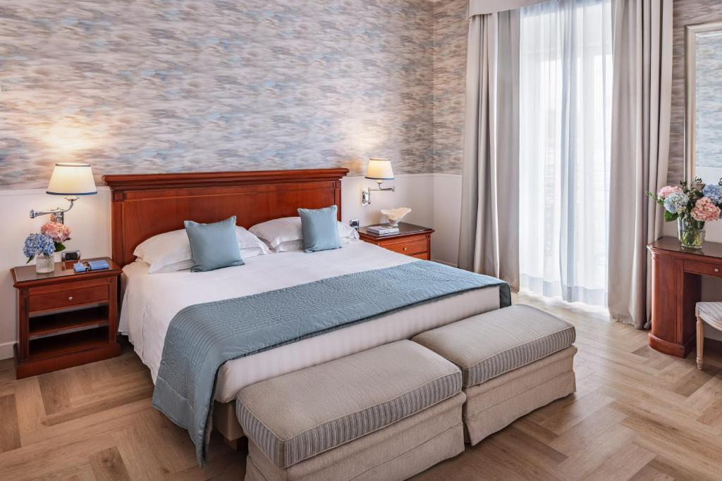 Postel nebo postele na pokoji v ubytování Starhotels Terminus
