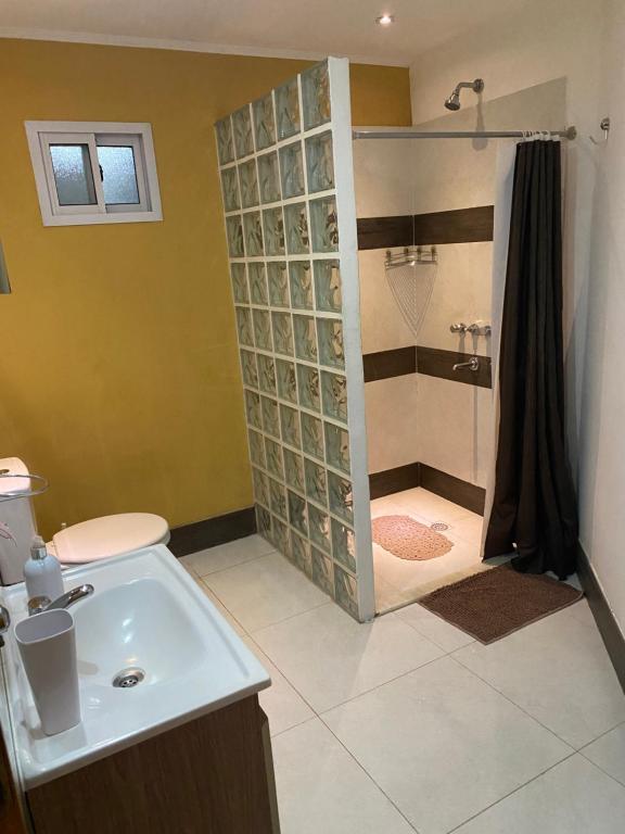 Et badeværelse på Selva mia