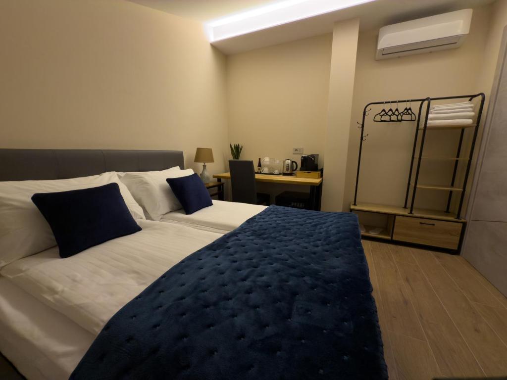 Postel nebo postele na pokoji v ubytování Il Cervo Chambres d'hôtes